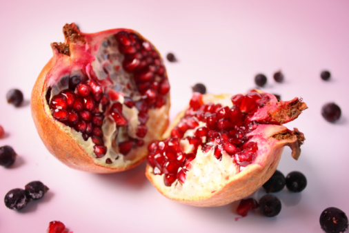 Pomegranate with blackcurrant