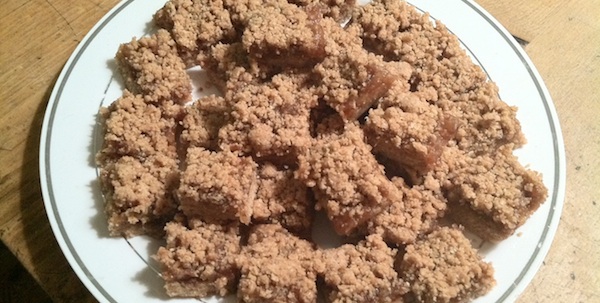 Raw Date Square Crumble