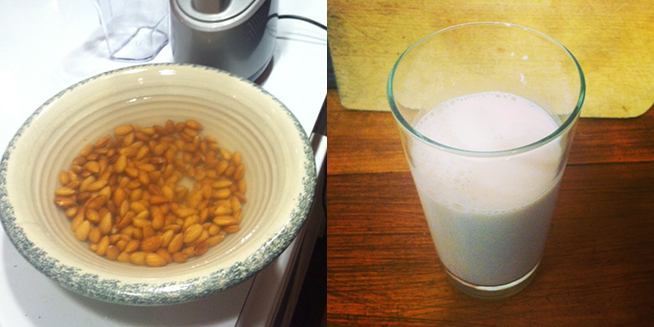 Homemade Almond Milk