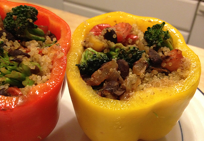 Fiesta Stuffed Peppers 654