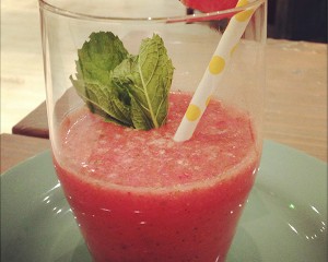 Watermelon Mint Smoothie