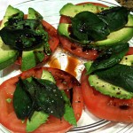 Avocado Caprese Salad