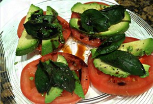 Avocado Caprese Salad Avocado Caprese Salad
