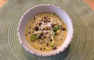 Raw Curry Cauliflower Soup Raw Curry Cauliflower Soup