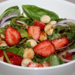 Strawberry Basil Mac Salad