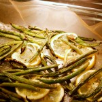 7 Green beans roasting