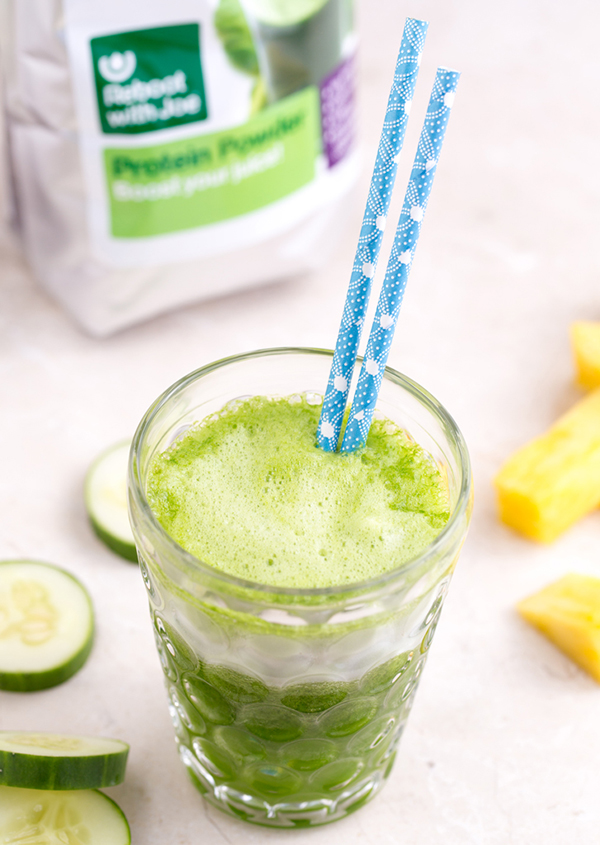 Green Protein Boost Juice Reboot With Joe