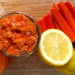Carrot Apple Lemon Face Scrub