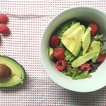 Raspberry Avocado Summer Salad