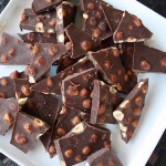 hazelnut chocolate bark