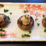 Cashew Cream Cheez Stuffed Mushrooms