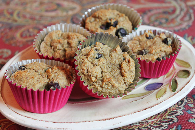 Homemade Gluten-Free Blueberry Muffins - Joe Cross