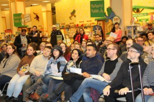 Crowd at Tribeca B&N