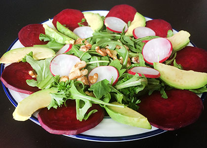 Avocado Beet Salad Recipe