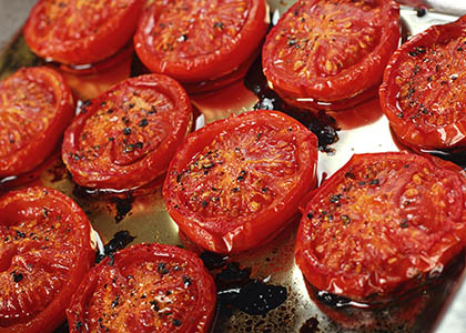 Easy Slow-Roasted Balsamic Glazed Tomatoes - Joe Cross