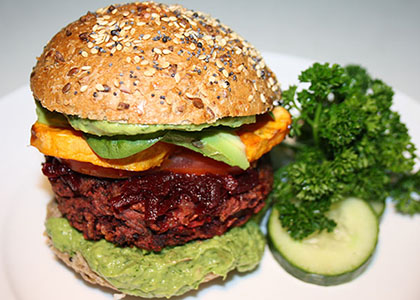 Vegan Beet Burger