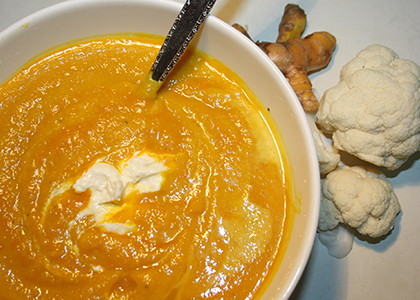 Pumpkin Turmeric Soup