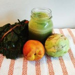 Peachy Kohlrabi Juice