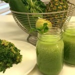 juice in glasses