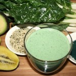 Smoothie in glass