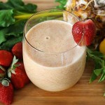 Coconut Beet Pineapple Smoothie