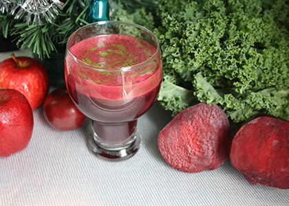 Red and Green Juice