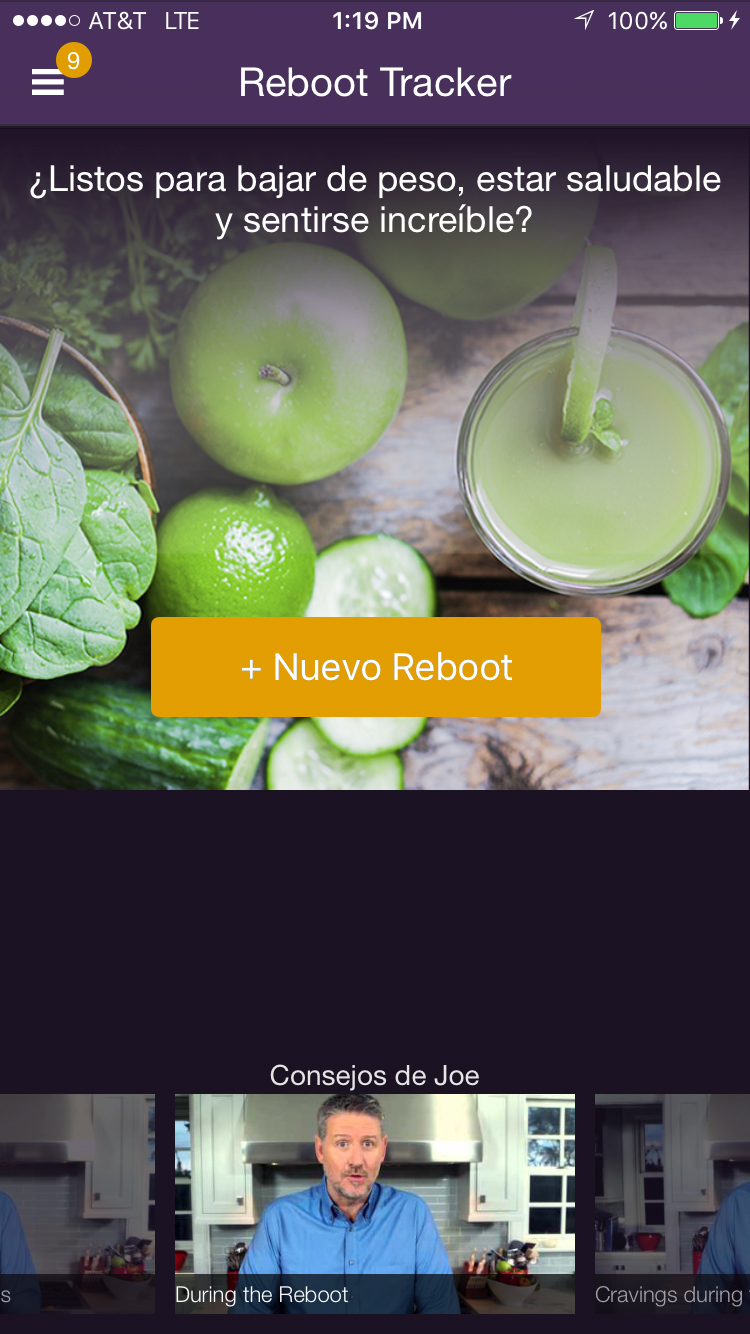 RWJ Diet App in Spanish 1