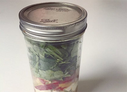 Salad in a jar