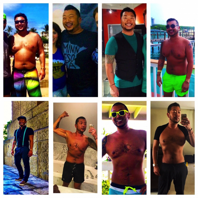 Down 60 Pounds and Pain Free after 30-Day Reboot - Matty Collage