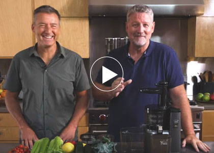 Joe Cross Introducing Nama J2 Cold Press Juicer 